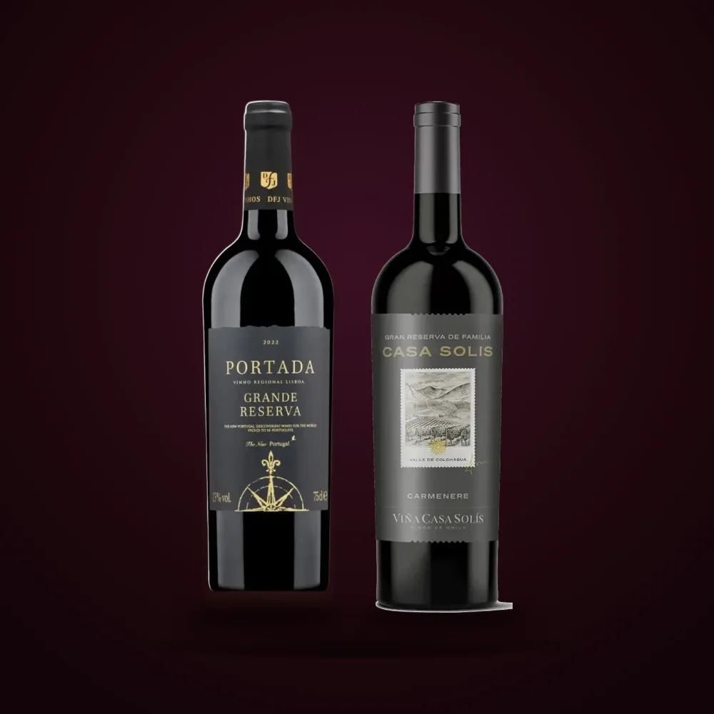 Grande Reserva e DFJ Vinhos dhe Carmenere e Casa Solís