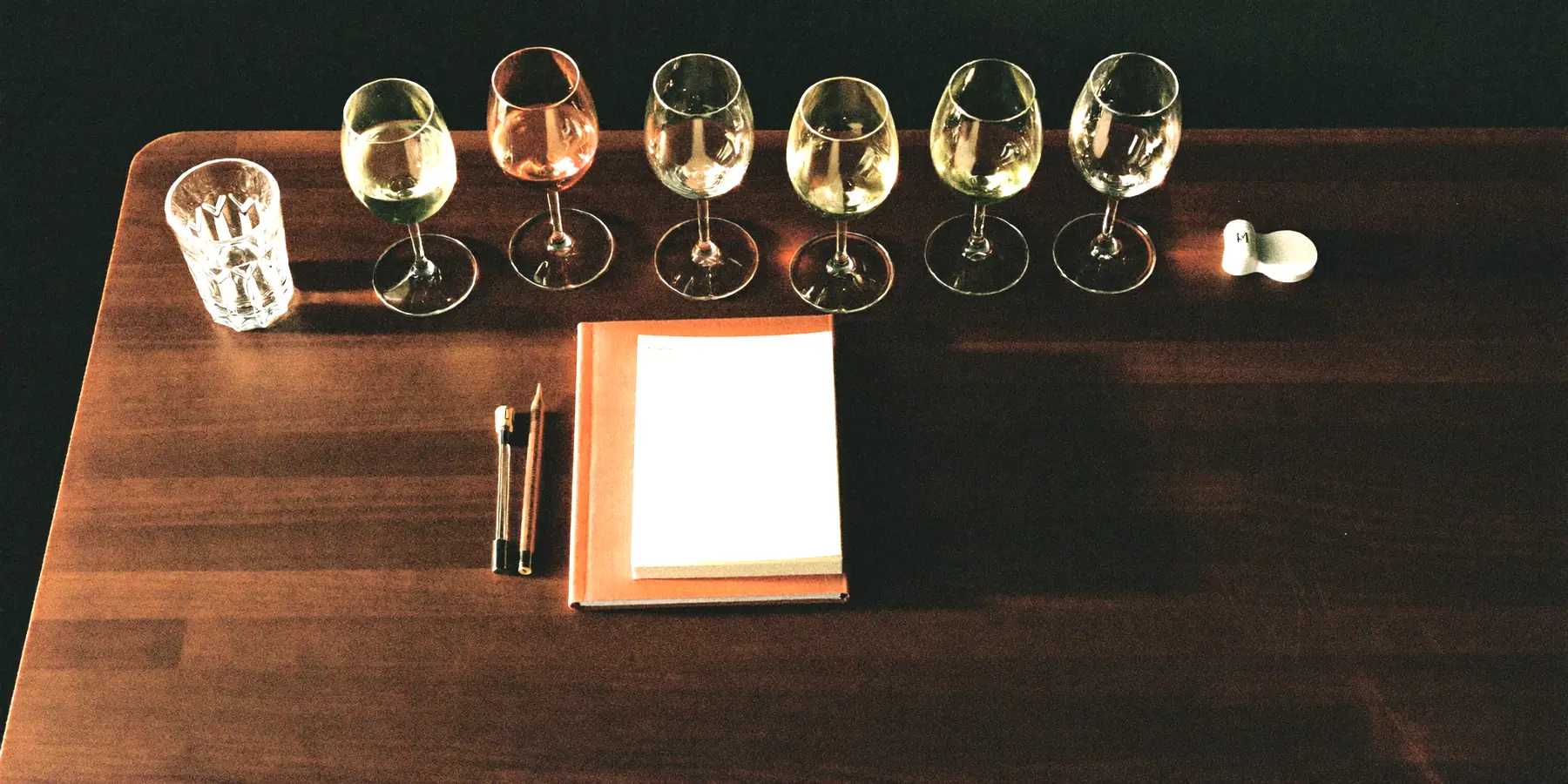 Rreshti i gotave në një degustim profesional